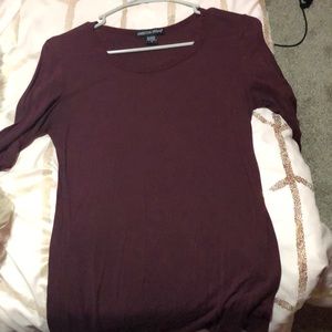 Maroon blouse